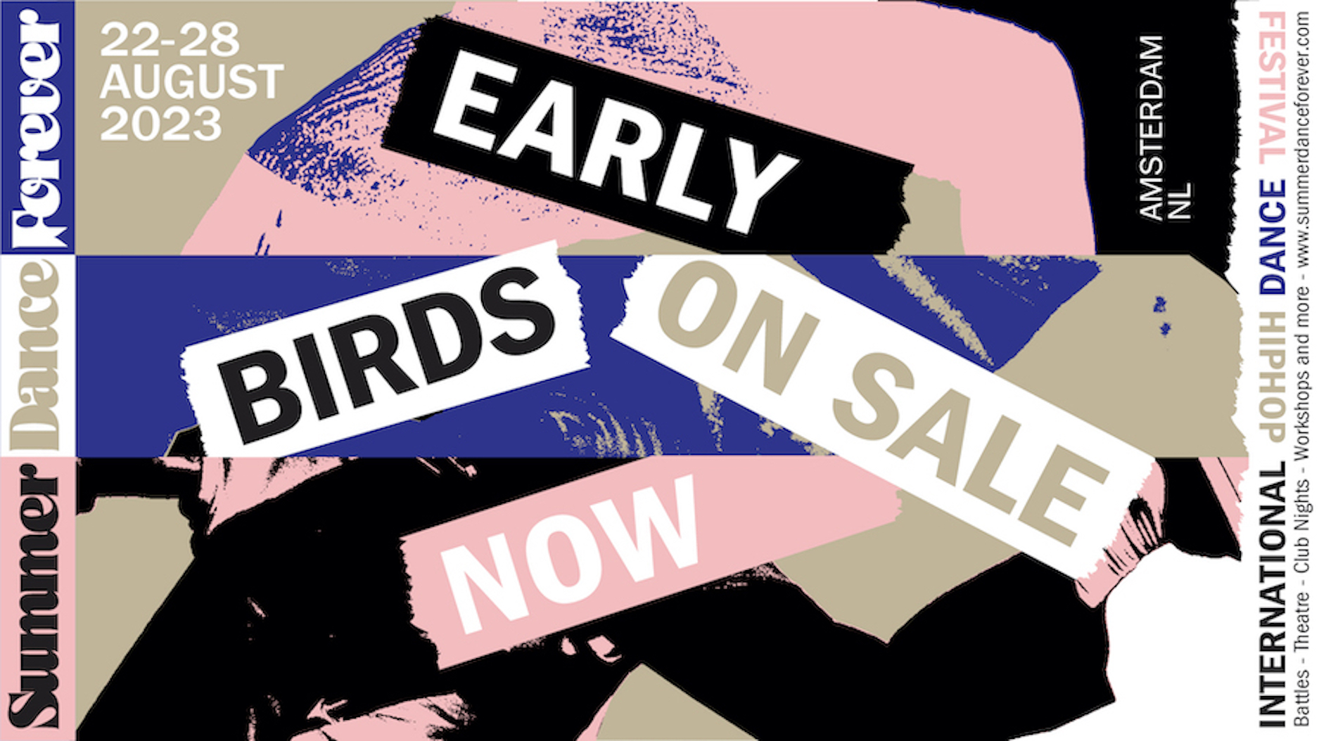 EARLY BIRDS 2023 ON SALE NOW!